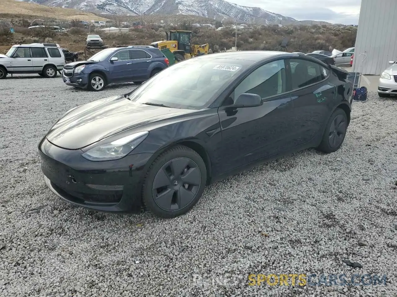 1 Photograph of a damaged car 5YJ3E1EA2NF320418 TESLA MODEL 3 2022