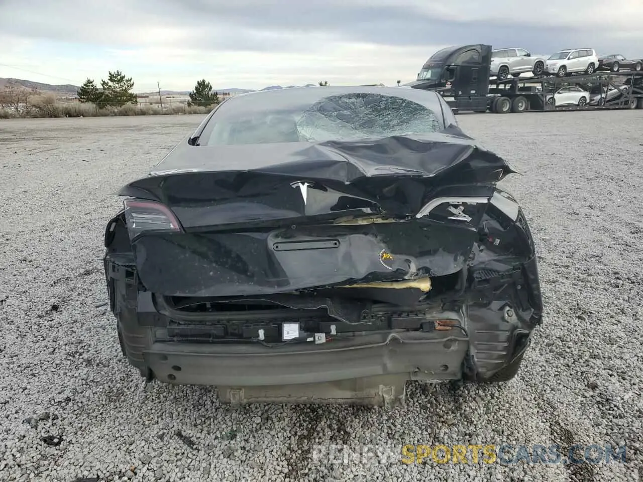6 Photograph of a damaged car 5YJ3E1EA2NF320418 TESLA MODEL 3 2022