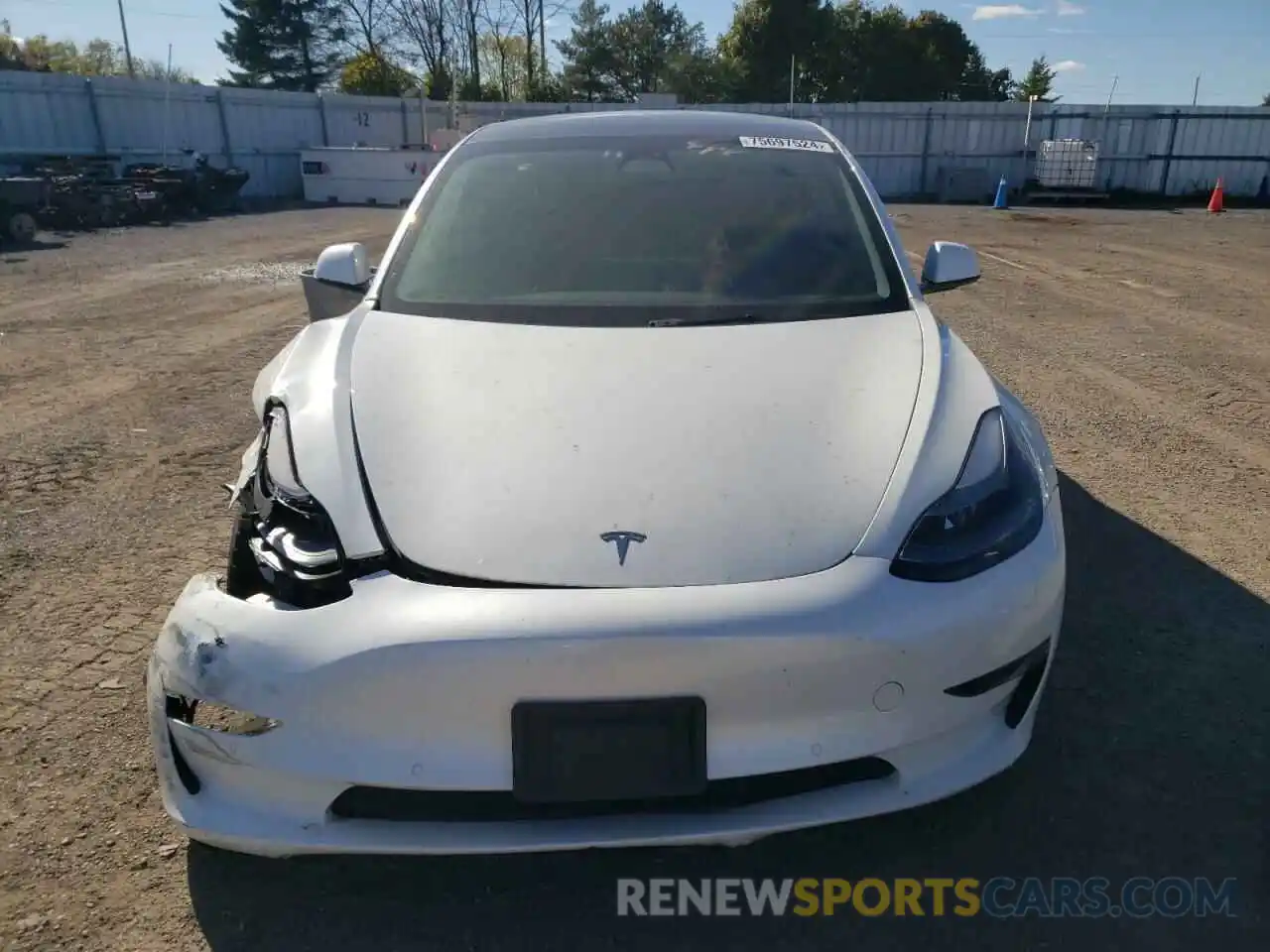 5 Photograph of a damaged car 5YJ3E1EA2NF327692 TESLA MODEL 3 2022