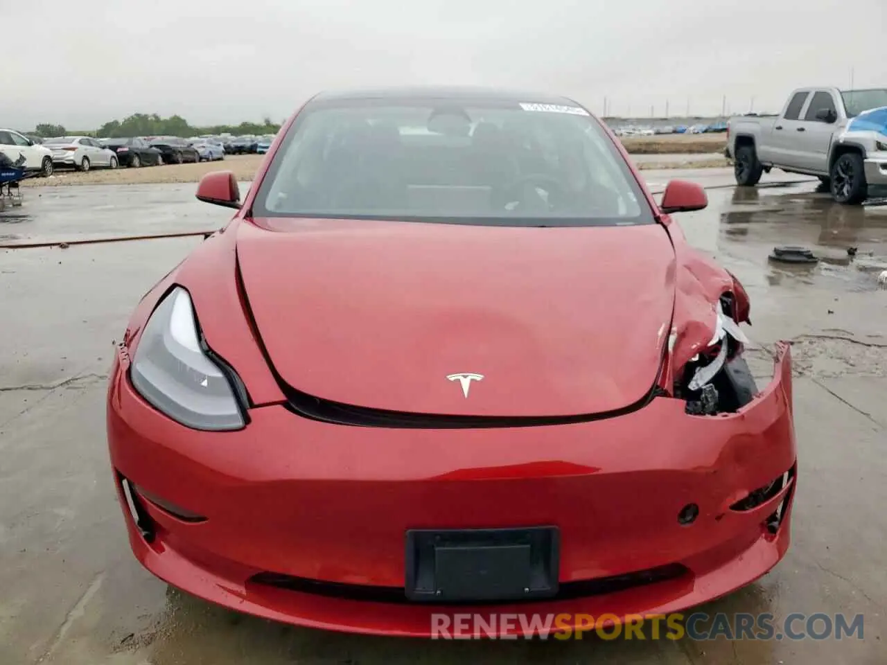 5 Photograph of a damaged car 5YJ3E1EA2NF341561 TESLA MODEL 3 2022