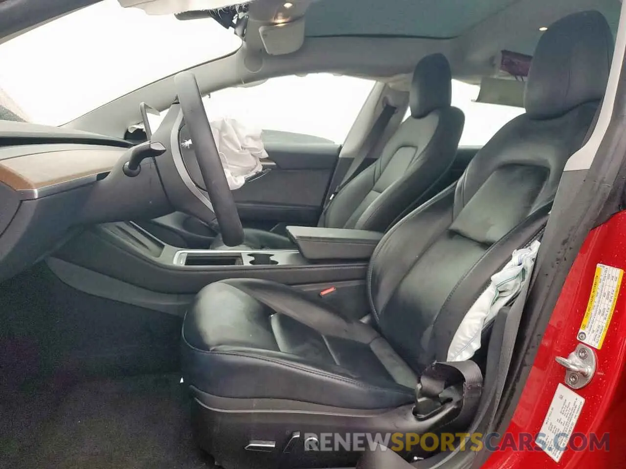 7 Photograph of a damaged car 5YJ3E1EA2NF341561 TESLA MODEL 3 2022