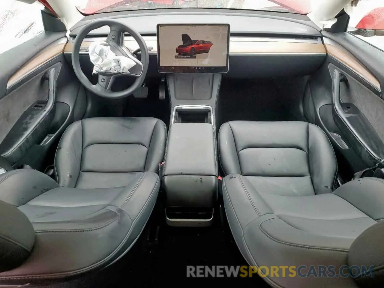 8 Photograph of a damaged car 5YJ3E1EA2NF341561 TESLA MODEL 3 2022