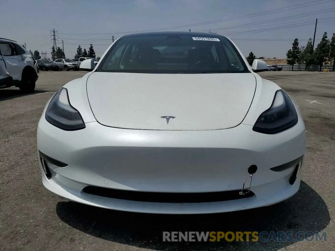5 Photograph of a damaged car 5YJ3E1EA2NF345366 TESLA MODEL 3 2022