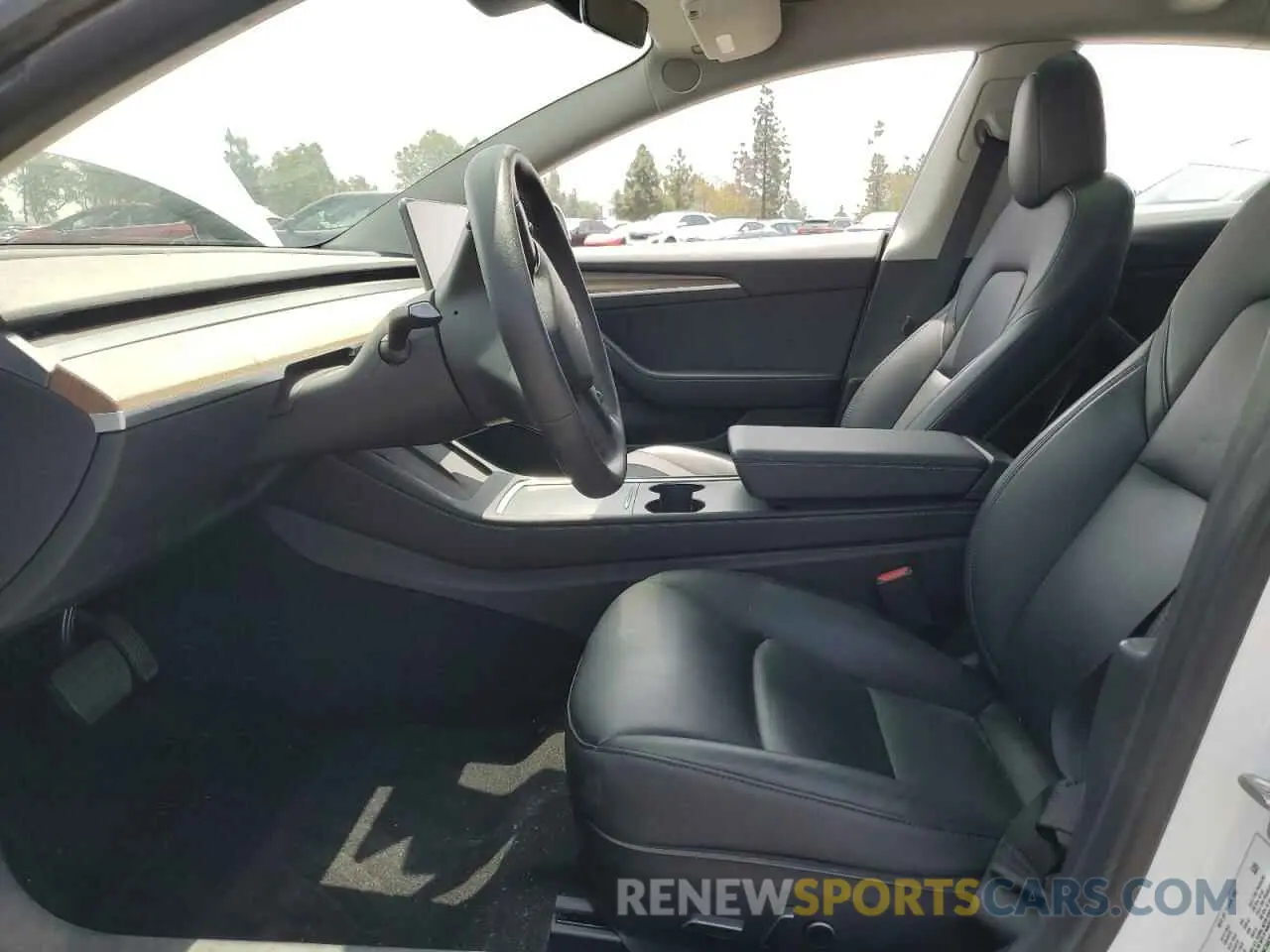 7 Photograph of a damaged car 5YJ3E1EA2NF345366 TESLA MODEL 3 2022