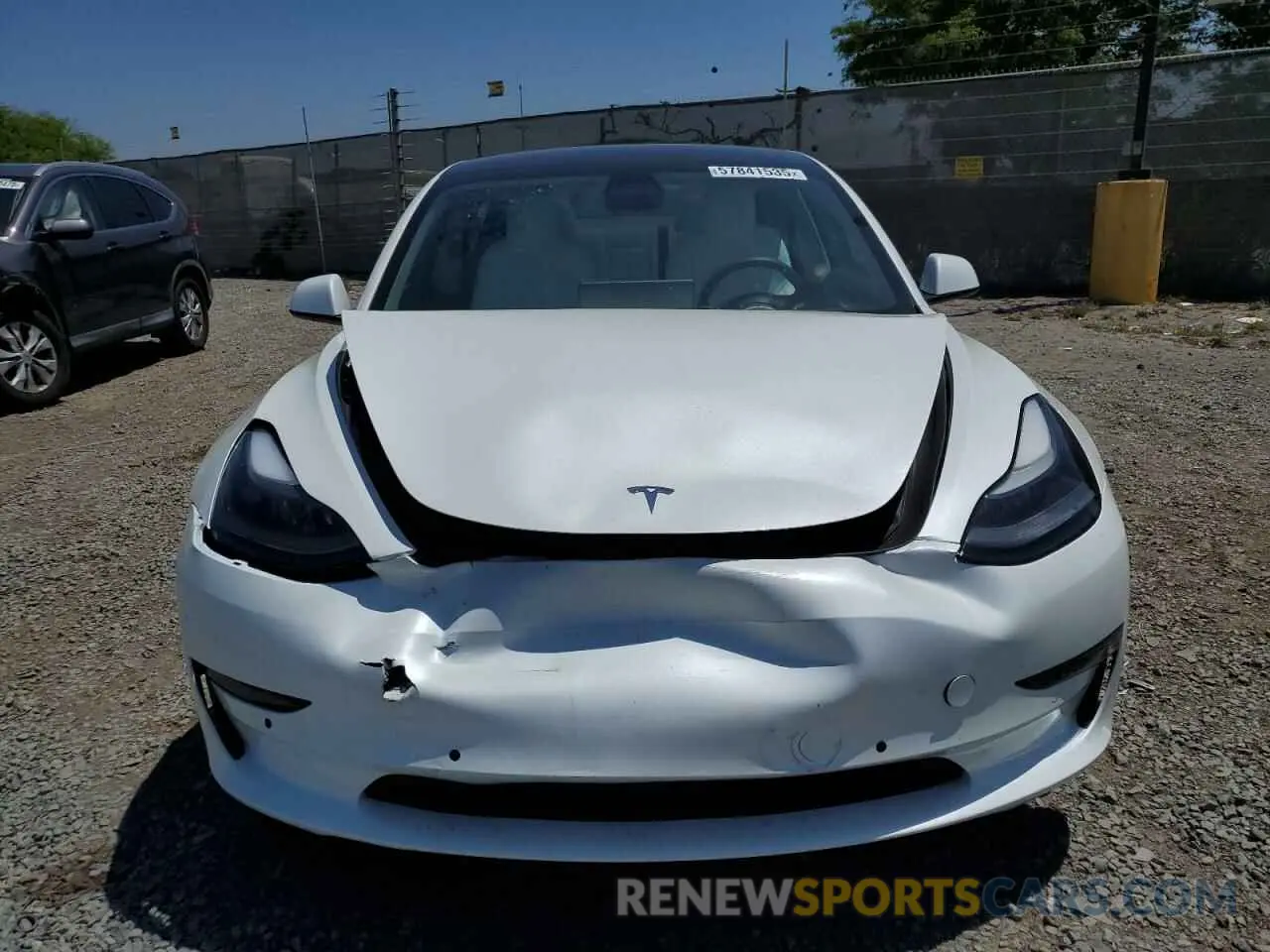 5 Photograph of a damaged car 5YJ3E1EA2NF346078 TESLA MODEL 3 2022