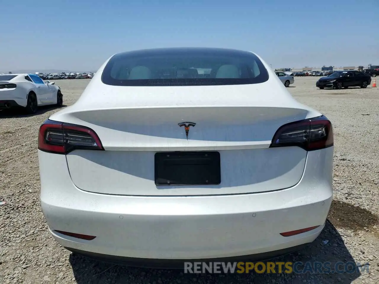 6 Photograph of a damaged car 5YJ3E1EA2NF346078 TESLA MODEL 3 2022