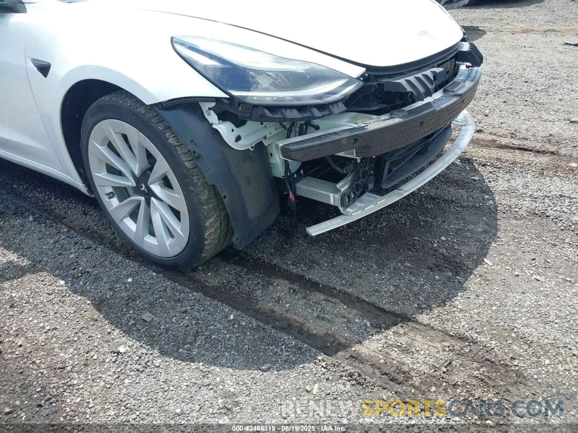 19 Photograph of a damaged car 5YJ3E1EA2NF353869 TESLA MODEL 3 2022
