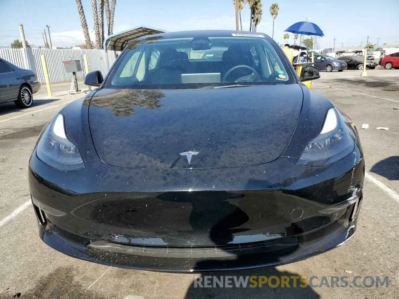 5 Photograph of a damaged car 5YJ3E1EA2NF361146 TESLA MODEL 3 2022