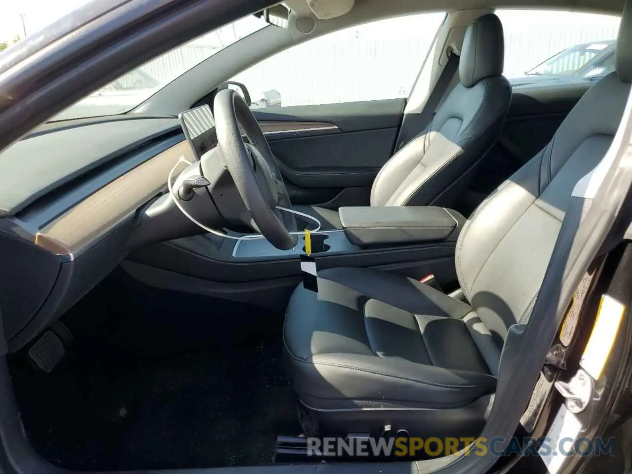 7 Photograph of a damaged car 5YJ3E1EA2NF361146 TESLA MODEL 3 2022