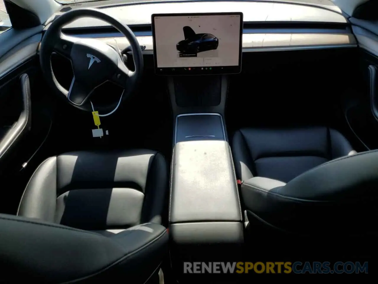 8 Photograph of a damaged car 5YJ3E1EA2NF361146 TESLA MODEL 3 2022