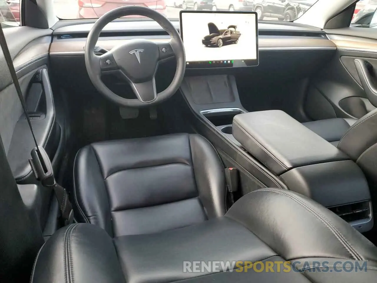 8 Photograph of a damaged car 5YJ3E1EA2NF368758 TESLA MODEL 3 2022