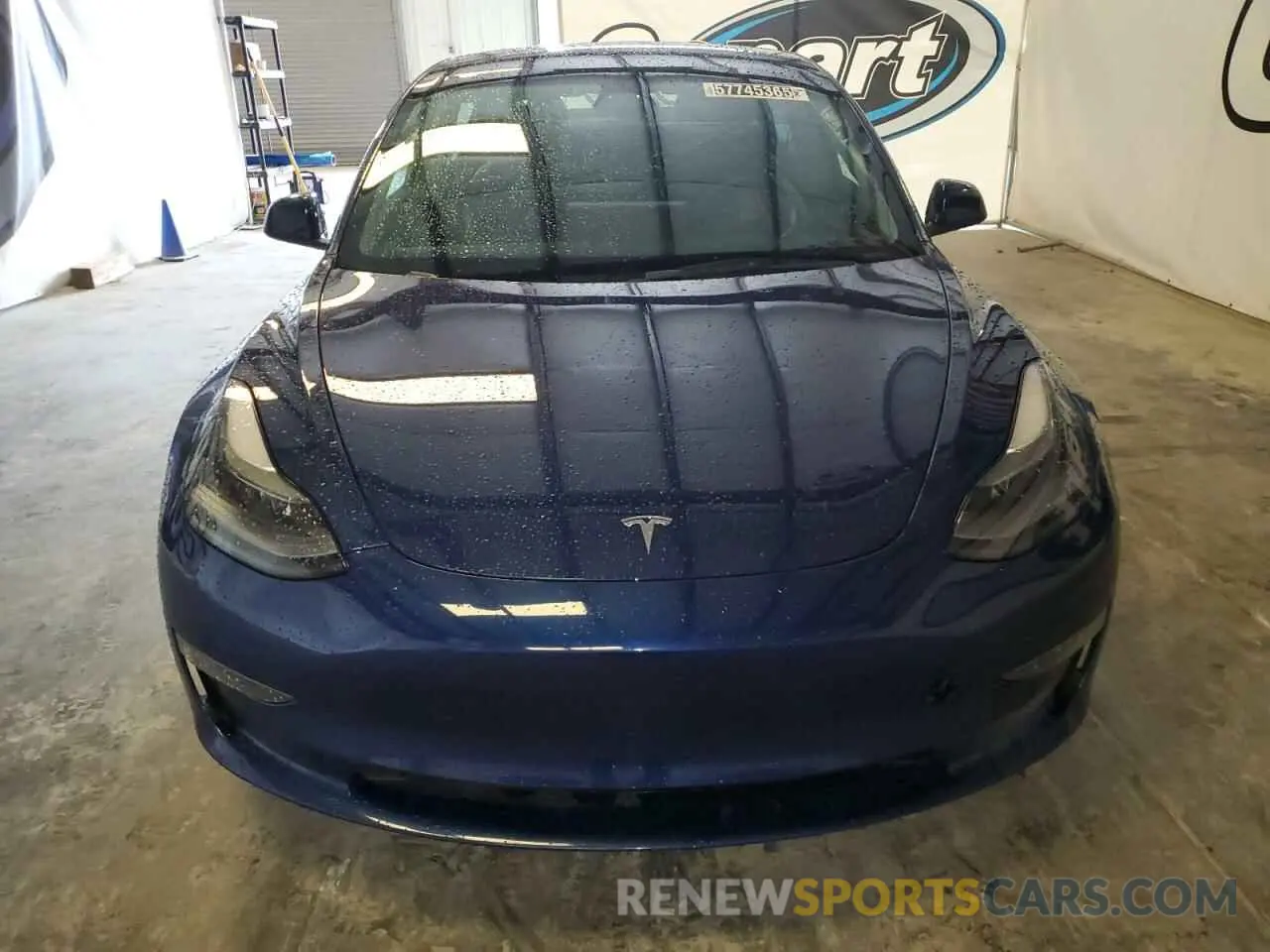5 Photograph of a damaged car 5YJ3E1EA2NF369893 TESLA MODEL 3 2022