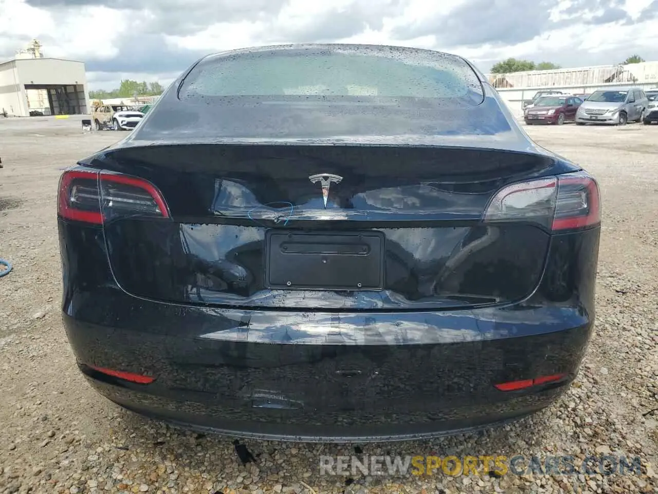 6 Photograph of a damaged car 5YJ3E1EA2NF370204 TESLA MODEL 3 2022