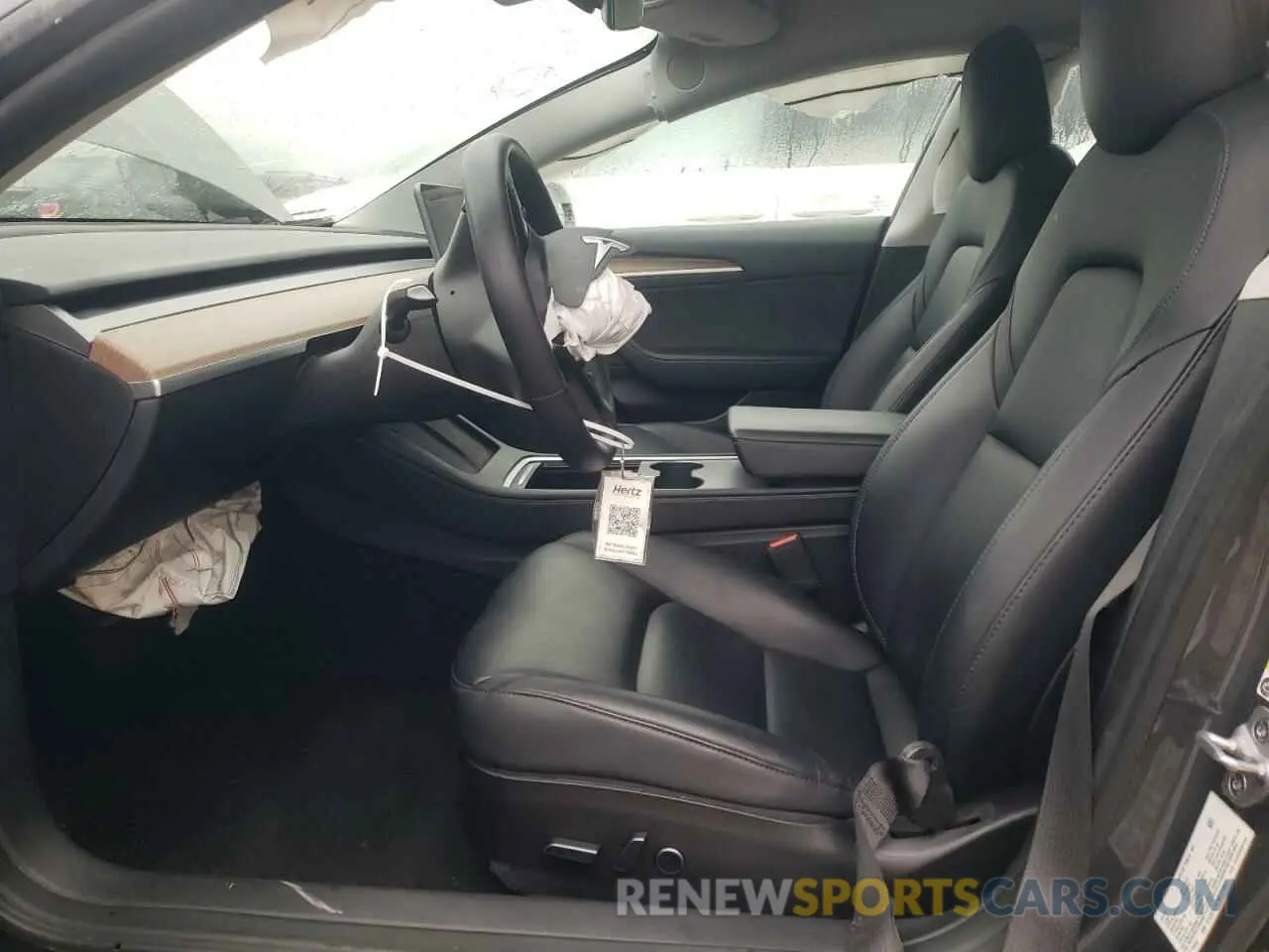 7 Photograph of a damaged car 5YJ3E1EA2NF370963 TESLA MODEL 3 2022
