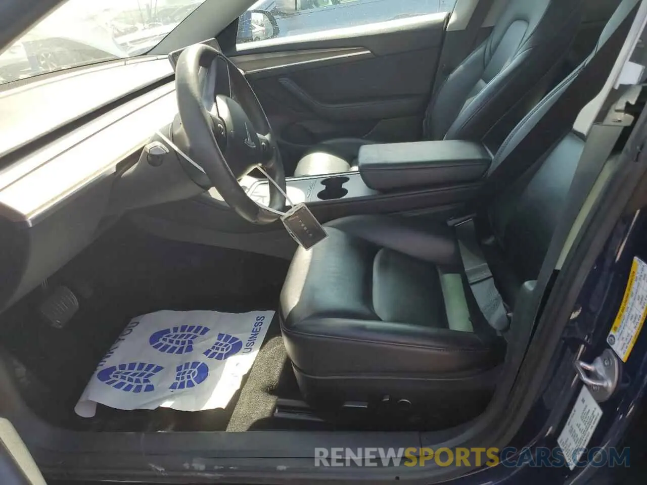 7 Photograph of a damaged car 5YJ3E1EA2NF371613 TESLA MODEL 3 2022