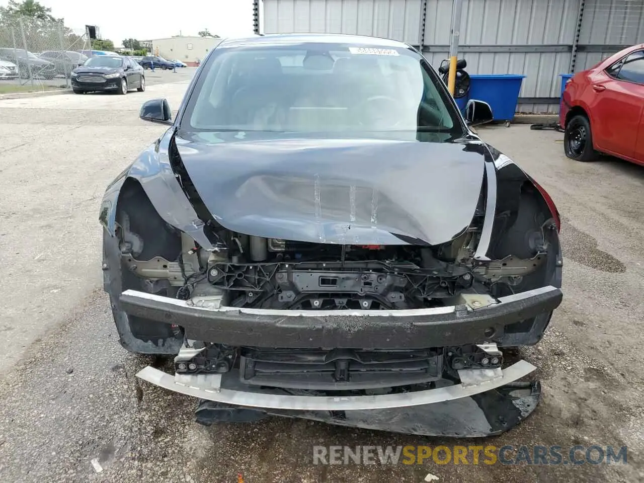 5 Photograph of a damaged car 5YJ3E1EA2NF371742 TESLA MODEL 3 2022