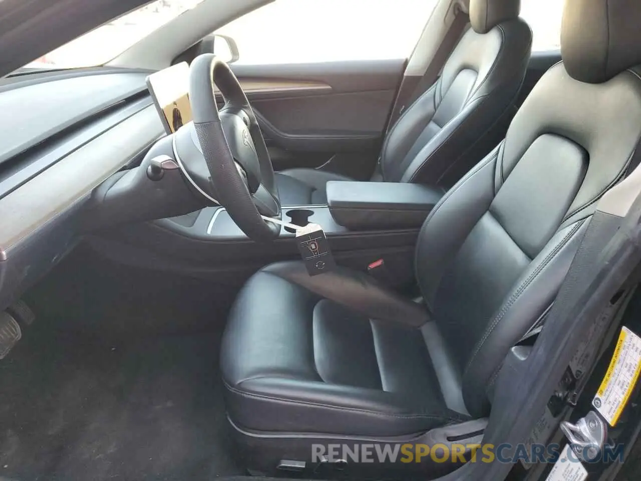 7 Photograph of a damaged car 5YJ3E1EA2NF372373 TESLA MODEL 3 2022