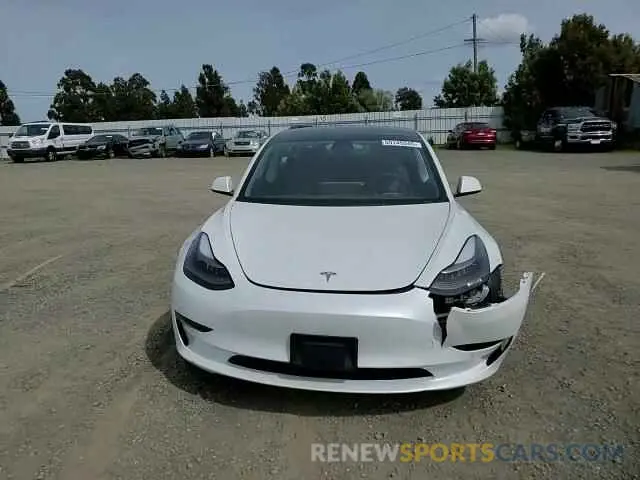 10 Photograph of a damaged car 5YJ3E1EA3NF102732 TESLA MODEL 3 2022