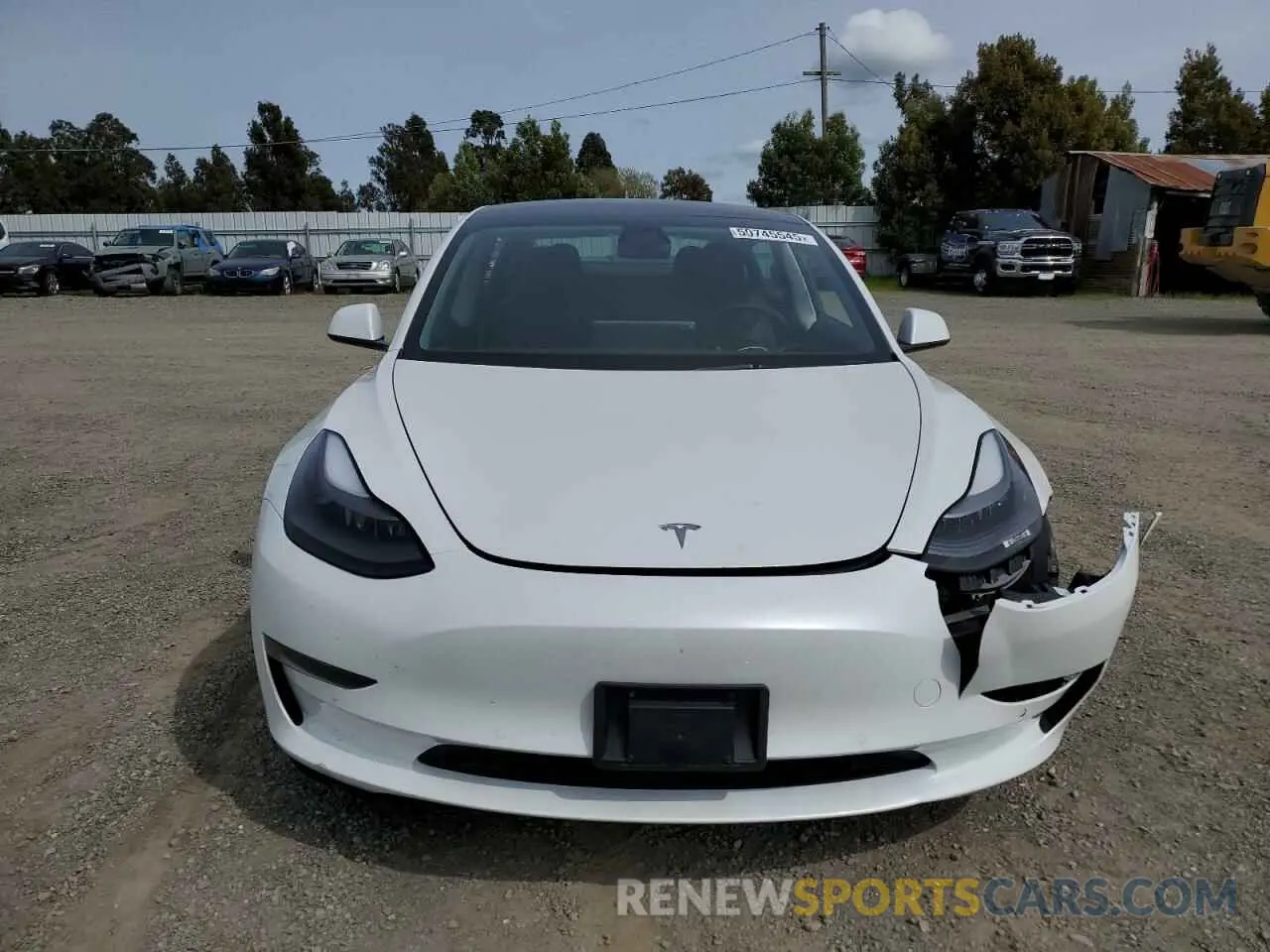 5 Photograph of a damaged car 5YJ3E1EA3NF102732 TESLA MODEL 3 2022