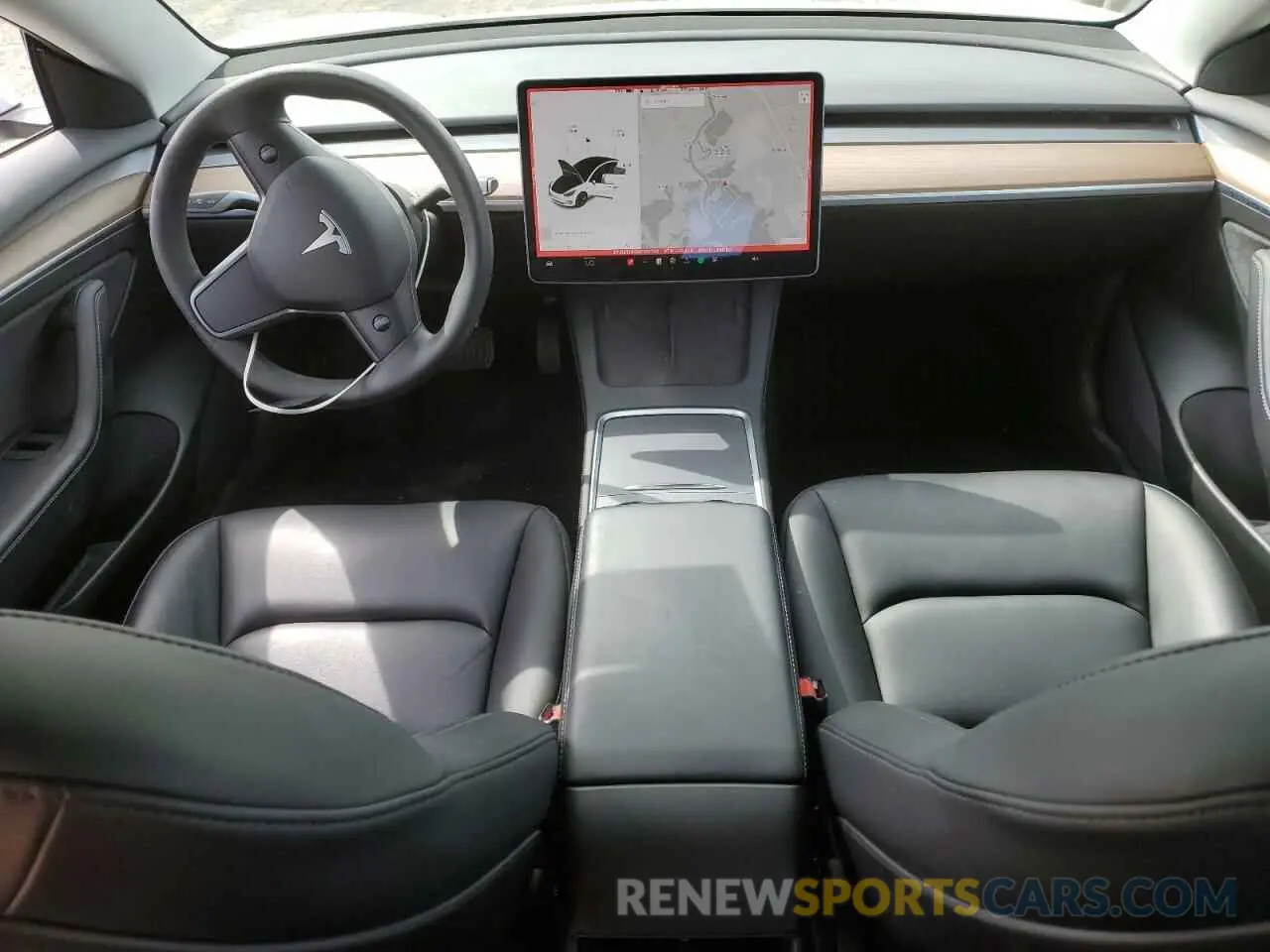 8 Photograph of a damaged car 5YJ3E1EA3NF102732 TESLA MODEL 3 2022