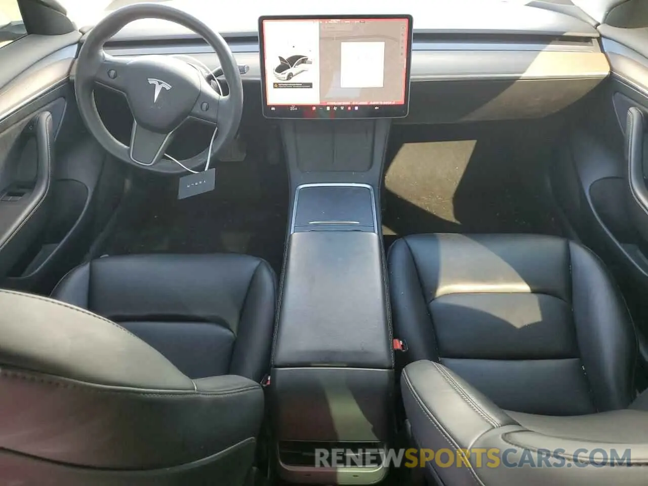 8 Photograph of a damaged car 5YJ3E1EA3NF125895 TESLA MODEL 3 2022