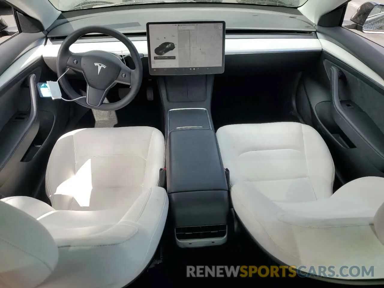 8 Photograph of a damaged car 5YJ3E1EA3NF138582 TESLA MODEL 3 2022