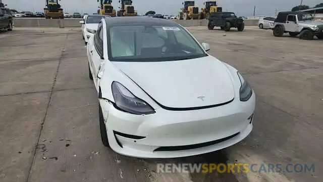 13 Photograph of a damaged car 5YJ3E1EA3NF154149 TESLA MODEL 3 2022