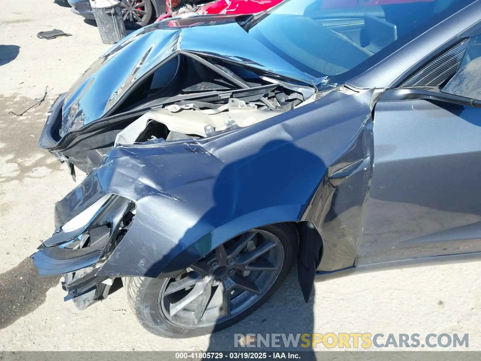 18 Photograph of a damaged car 5YJ3E1EA3NF165054 TESLA MODEL 3 2022