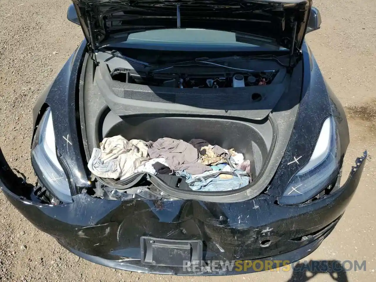 7 Photograph of a damaged car 5YJ3E1EA3NF185787 TESLA MODEL 3 2022