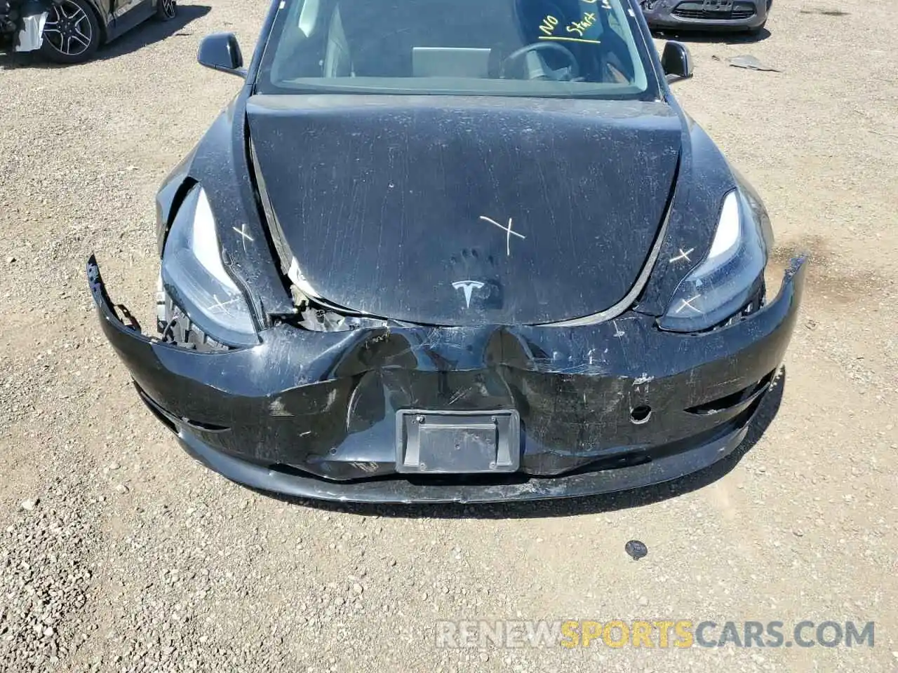 9 Photograph of a damaged car 5YJ3E1EA3NF185787 TESLA MODEL 3 2022