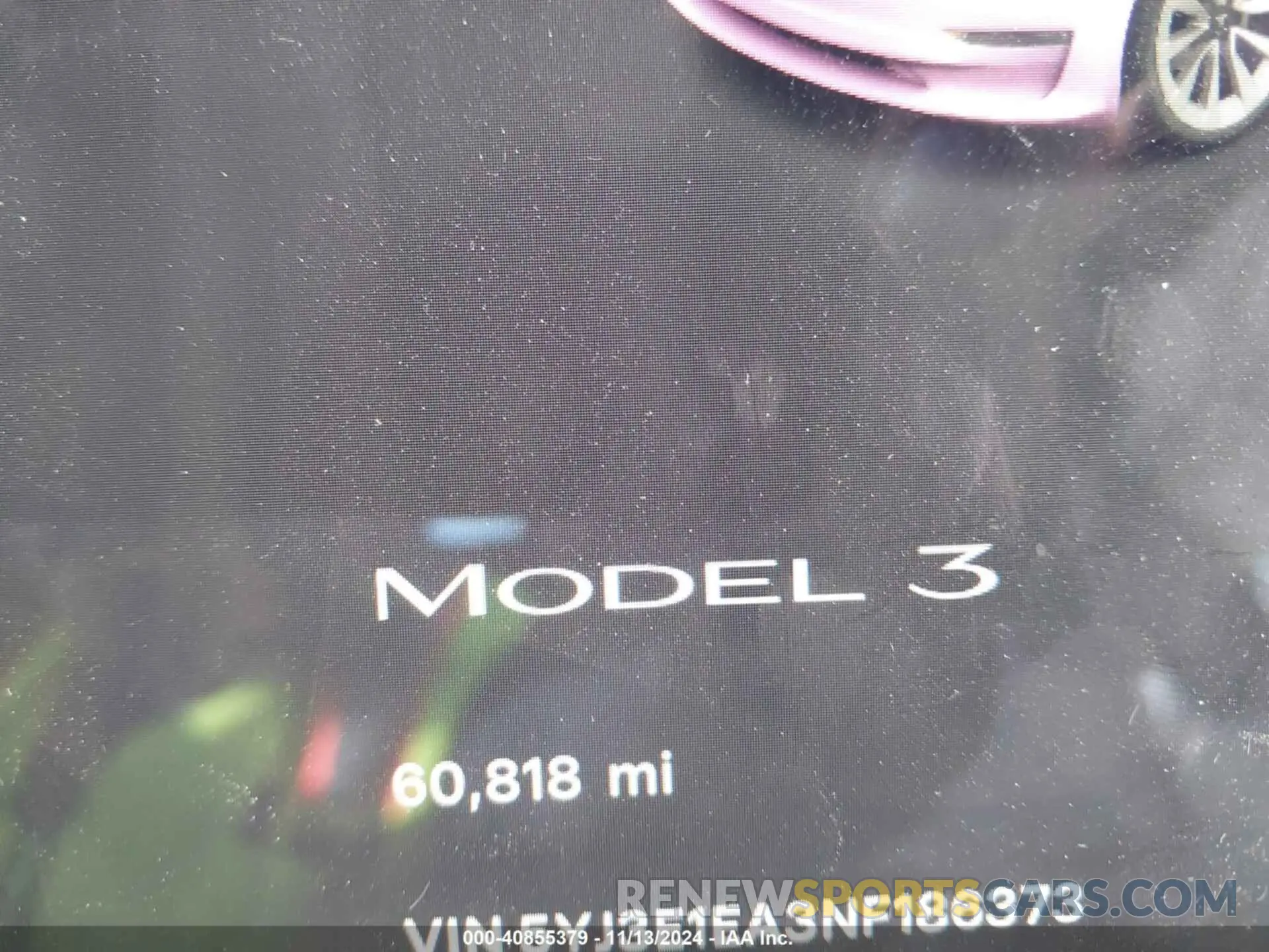 15 Photograph of a damaged car 5YJ3E1EA3NF186373 TESLA MODEL 3 2022