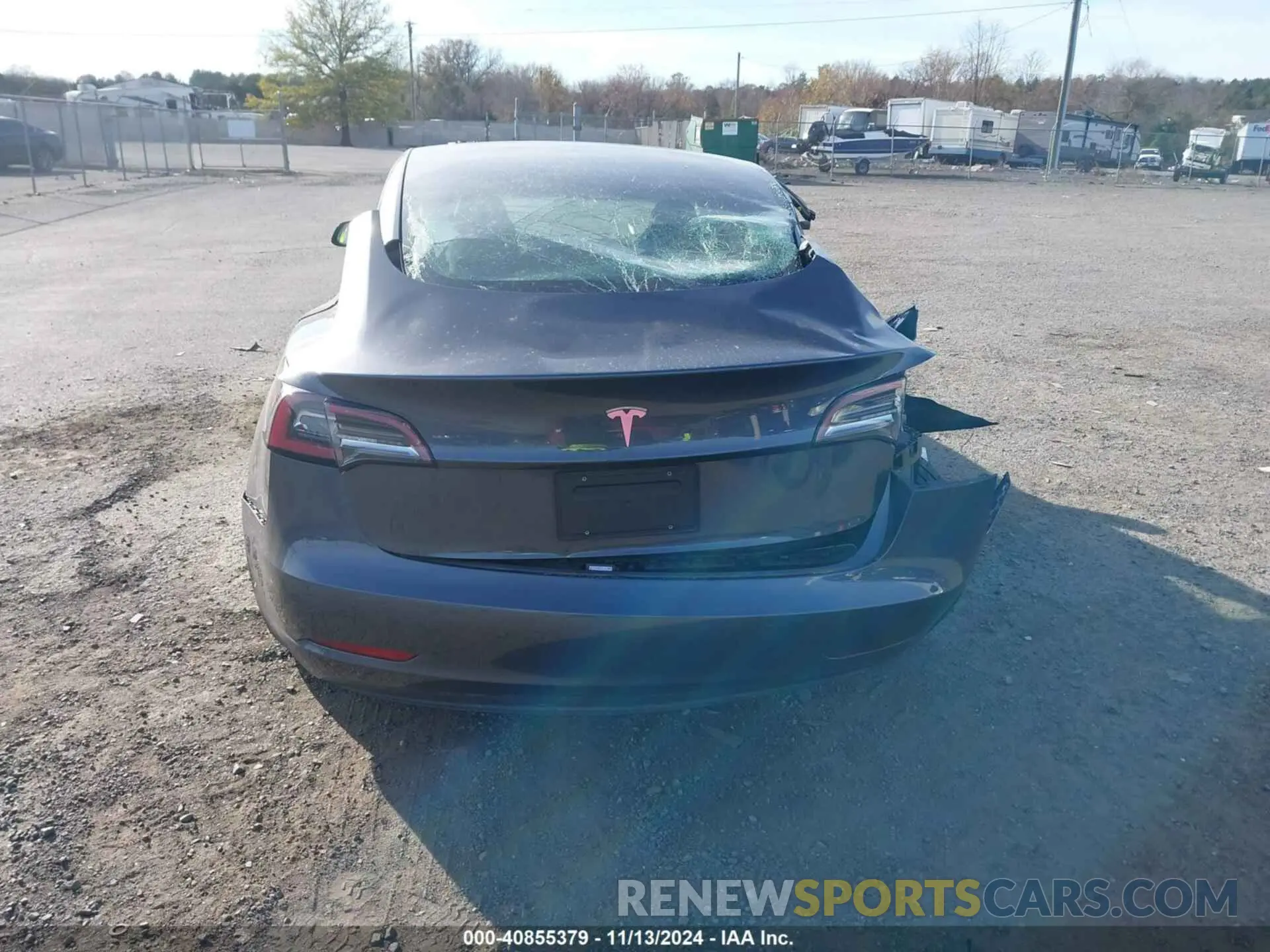 16 Photograph of a damaged car 5YJ3E1EA3NF186373 TESLA MODEL 3 2022