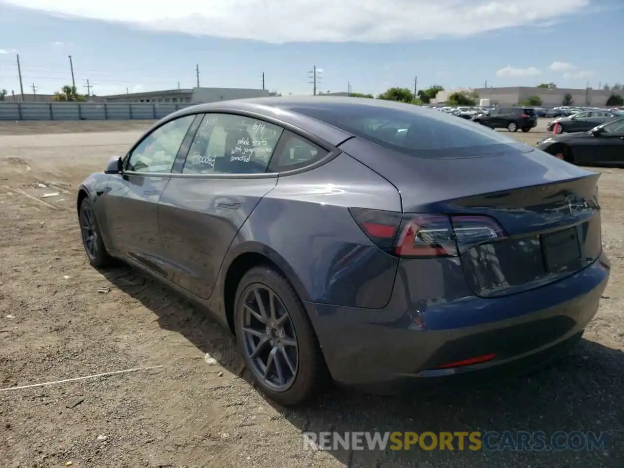 3 Photograph of a damaged car 5YJ3E1EA3NF188768 TESLA MODEL 3 2022