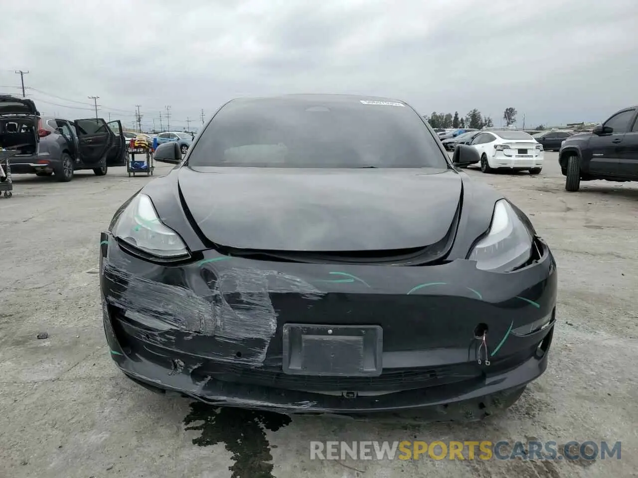 5 Photograph of a damaged car 5YJ3E1EA3NF190102 TESLA MODEL 3 2022