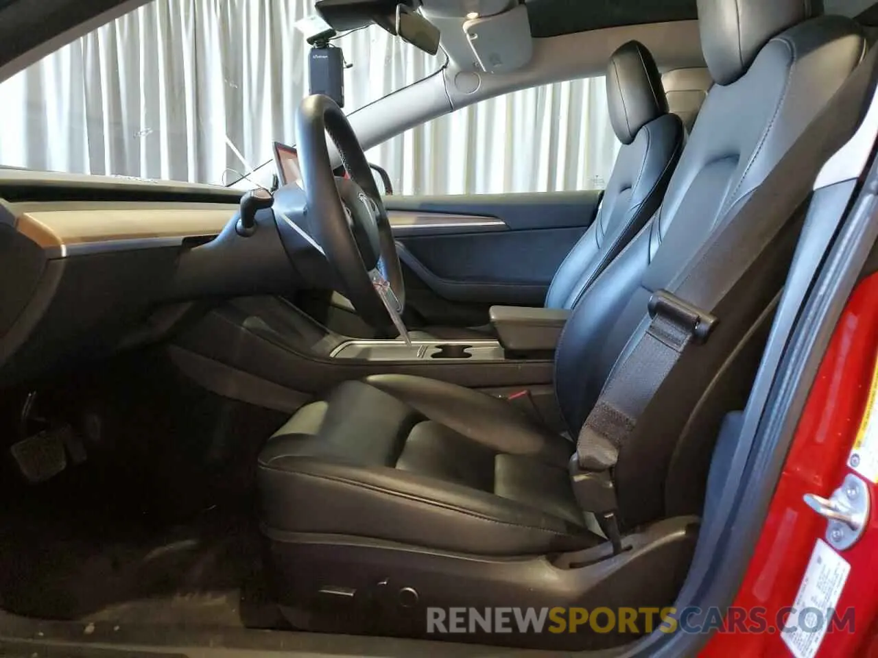 7 Photograph of a damaged car 5YJ3E1EA3NF190651 TESLA MODEL 3 2022