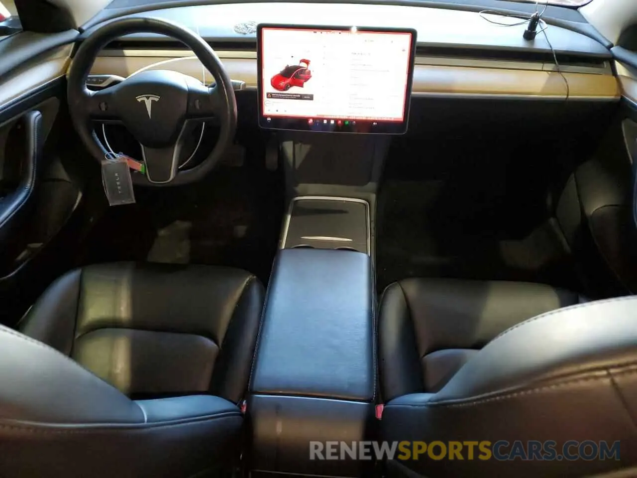 8 Photograph of a damaged car 5YJ3E1EA3NF190651 TESLA MODEL 3 2022