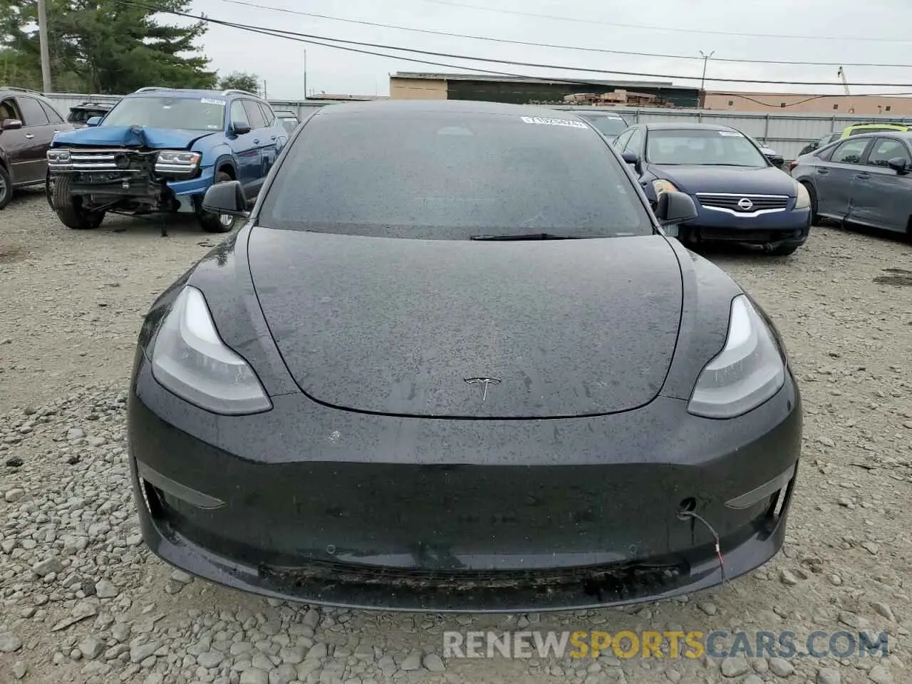 5 Photograph of a damaged car 5YJ3E1EA3NF193291 TESLA MODEL 3 2022
