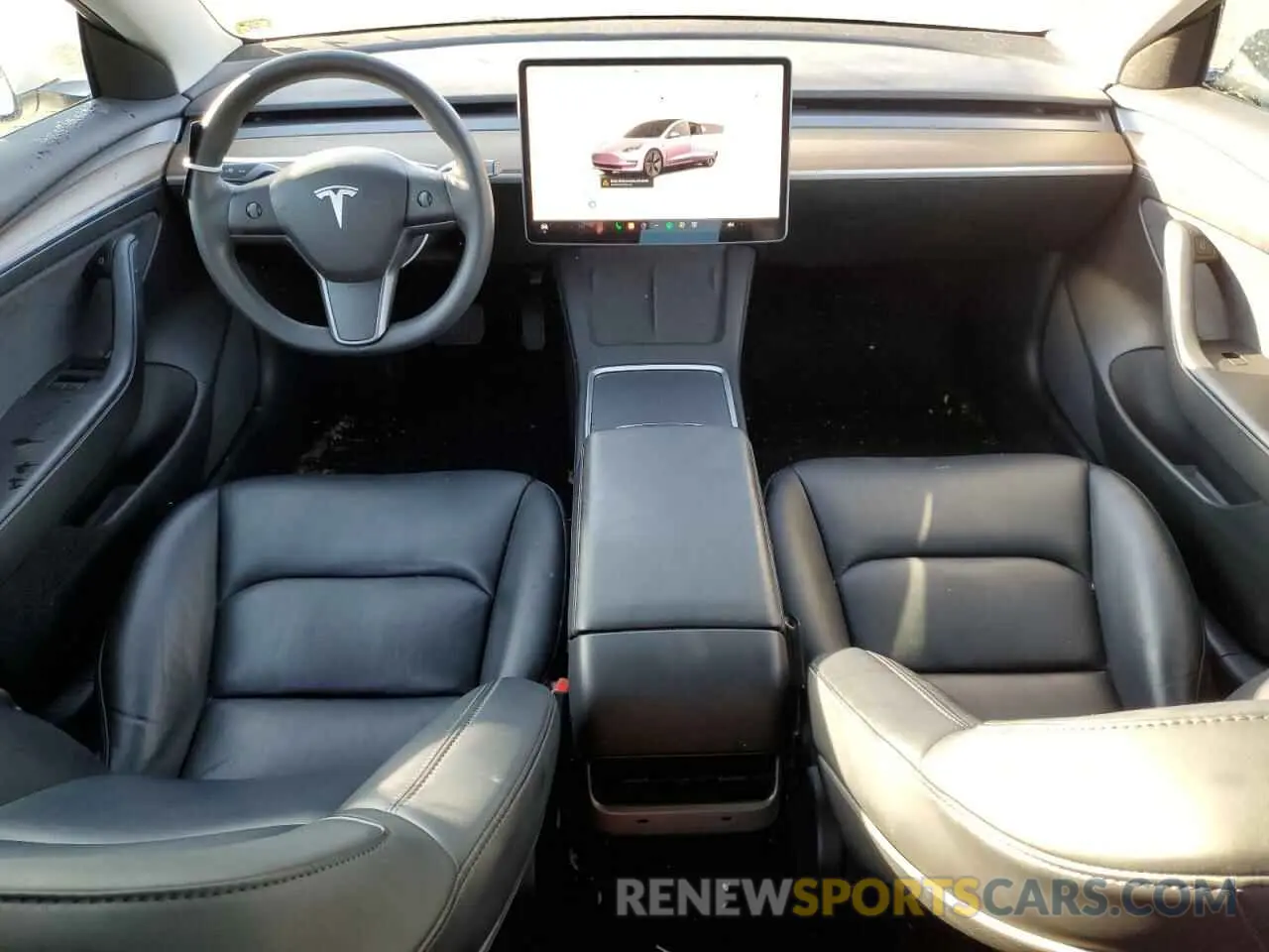 8 Photograph of a damaged car 5YJ3E1EA3NF251867 TESLA MODEL 3 2022