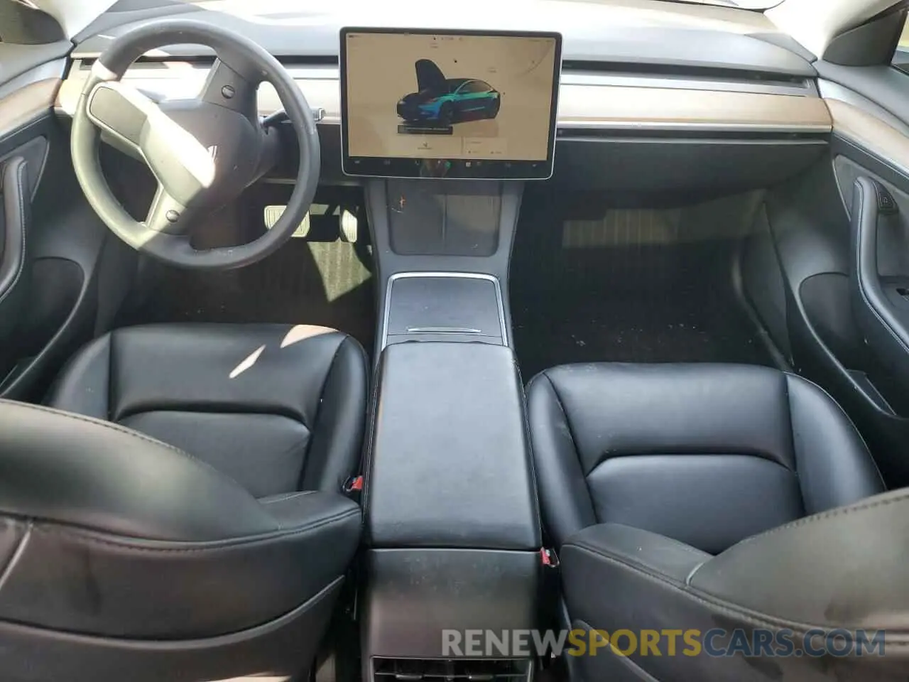 8 Photograph of a damaged car 5YJ3E1EA3NF285775 TESLA MODEL 3 2022