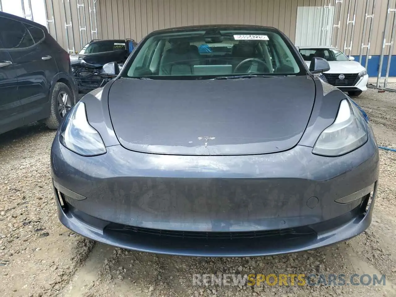 5 Photograph of a damaged car 5YJ3E1EA3NF287056 TESLA MODEL 3 2022