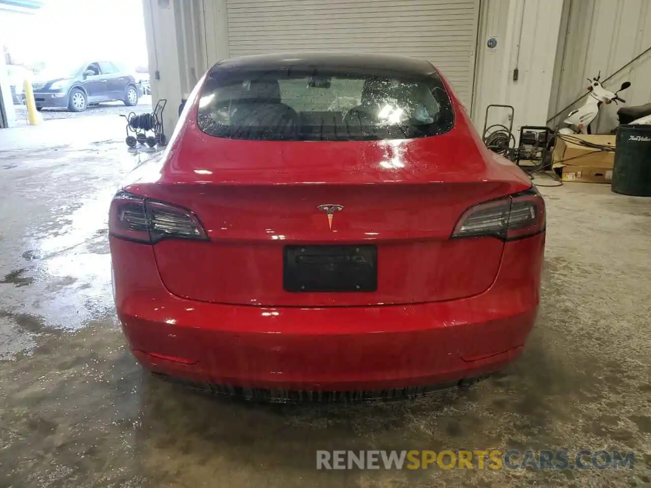 6 Photograph of a damaged car 5YJ3E1EA3NF287090 TESLA MODEL 3 2022