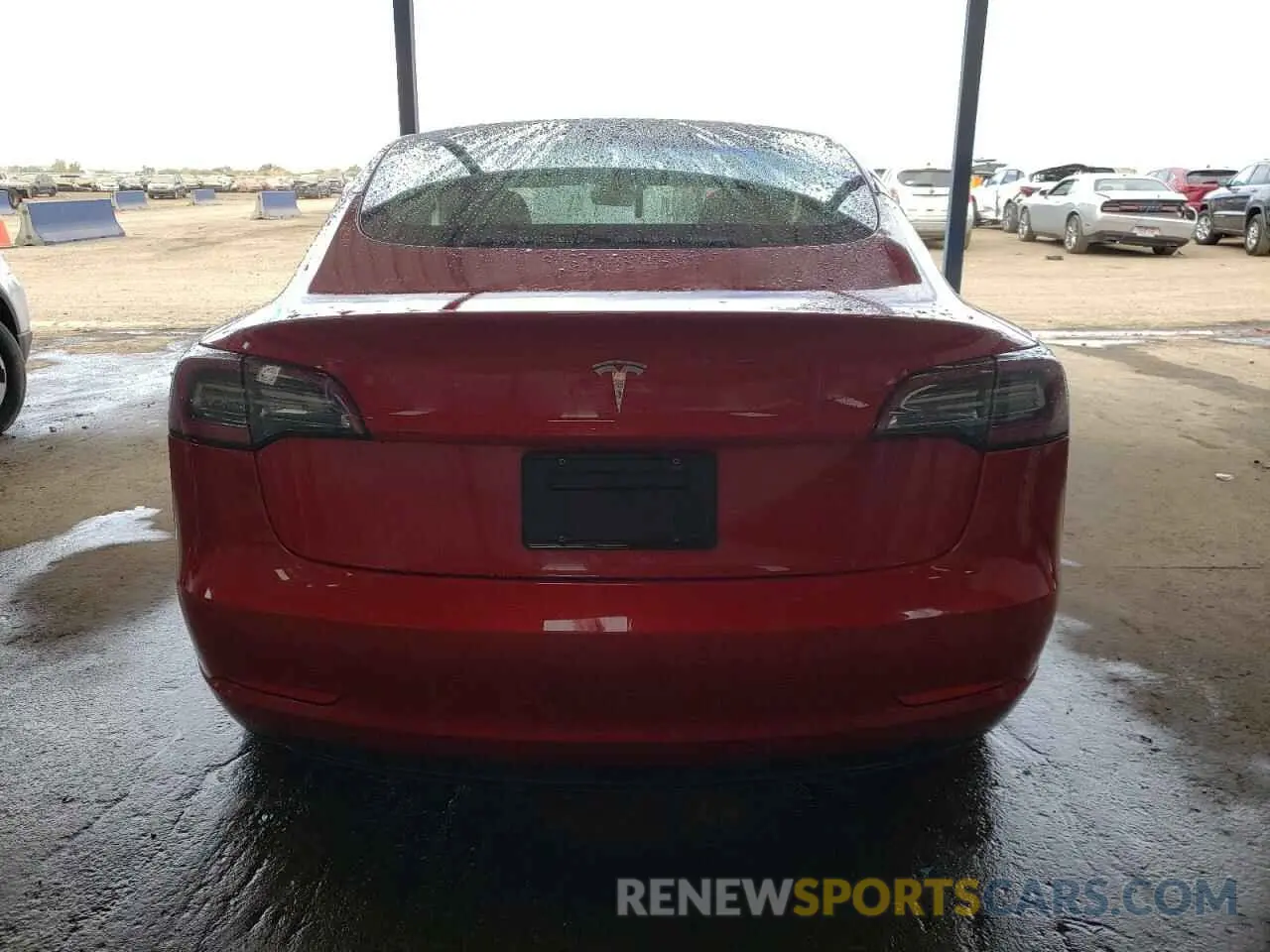 6 Photograph of a damaged car 5YJ3E1EA3NF287123 TESLA MODEL 3 2022