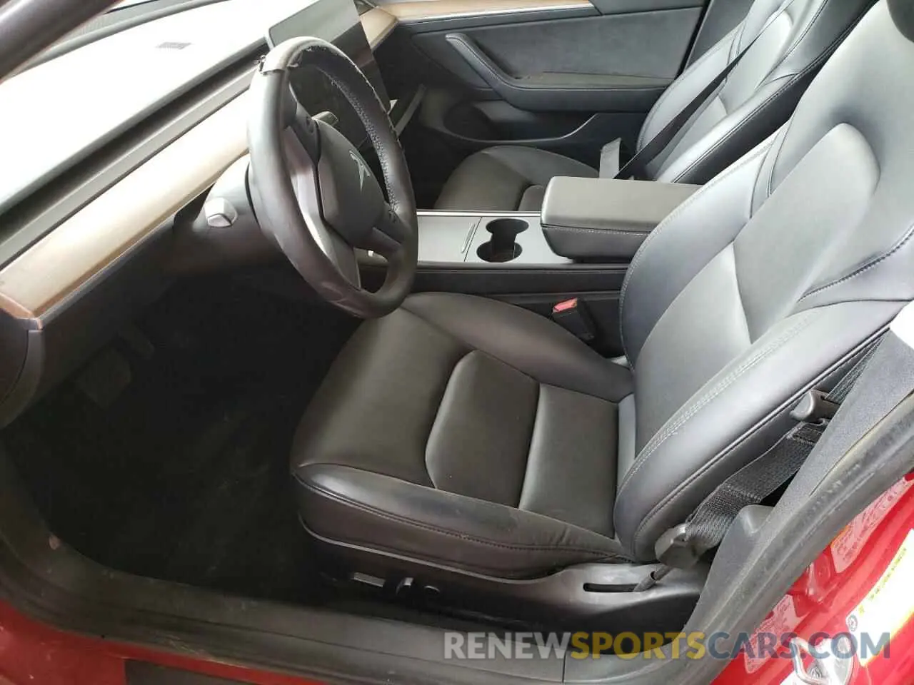 7 Photograph of a damaged car 5YJ3E1EA3NF287123 TESLA MODEL 3 2022