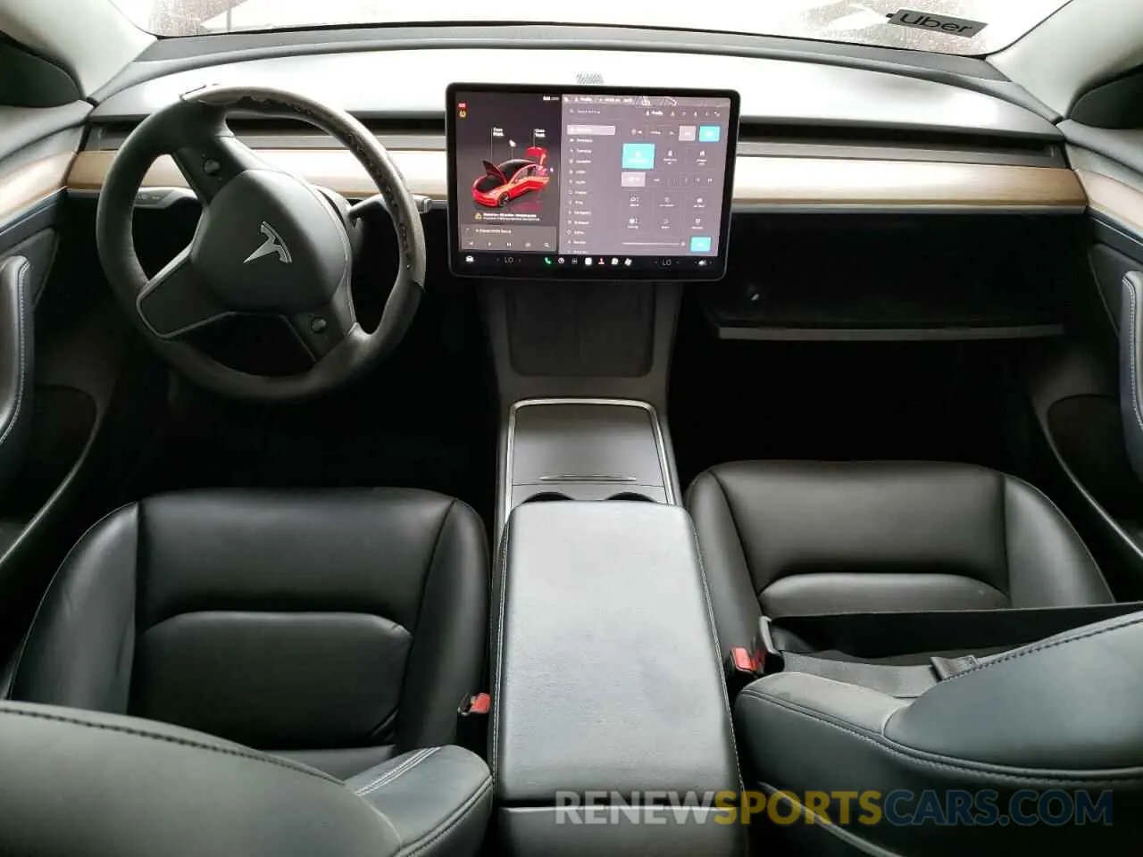 8 Photograph of a damaged car 5YJ3E1EA3NF287123 TESLA MODEL 3 2022