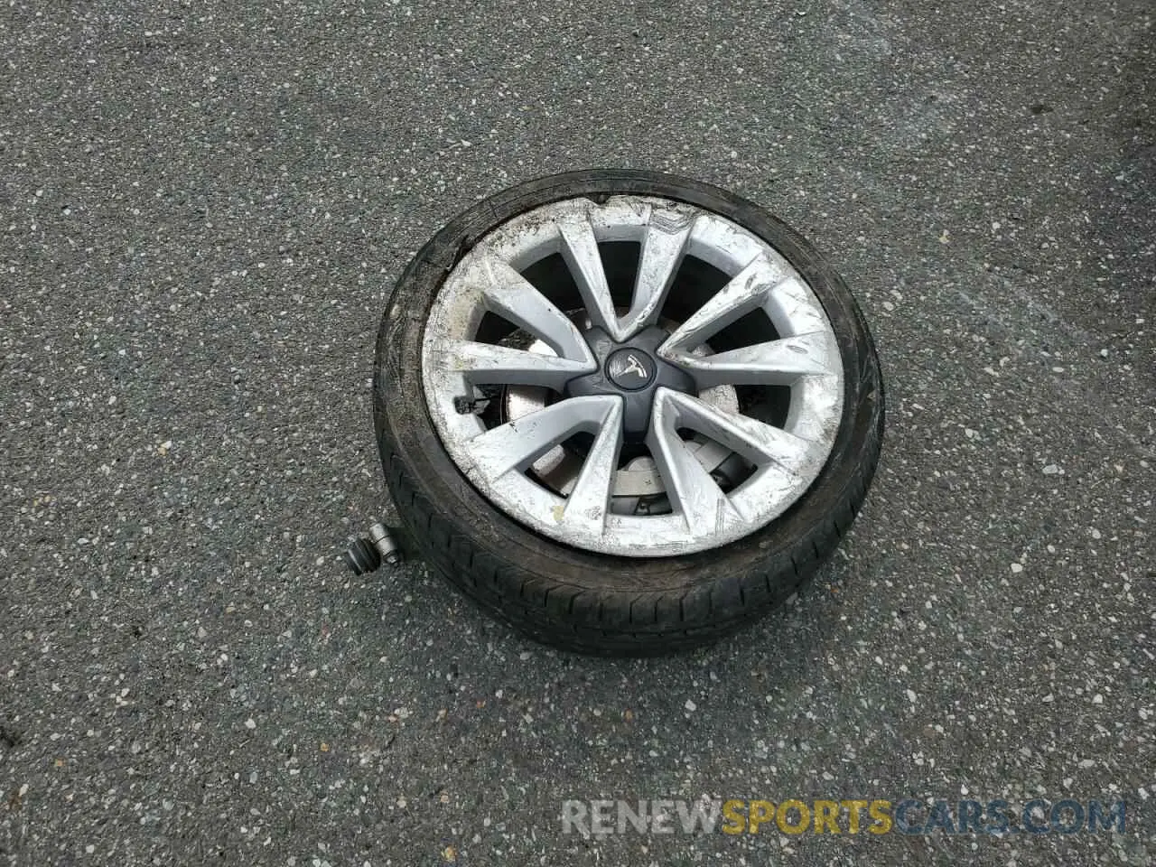 12 Photograph of a damaged car 5YJ3E1EA3NF287431 TESLA MODEL 3 2022