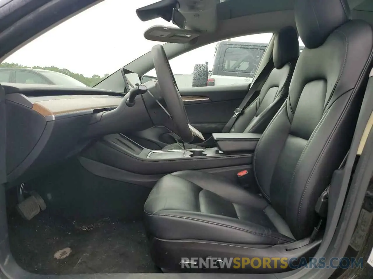 7 Photograph of a damaged car 5YJ3E1EA3NF287431 TESLA MODEL 3 2022