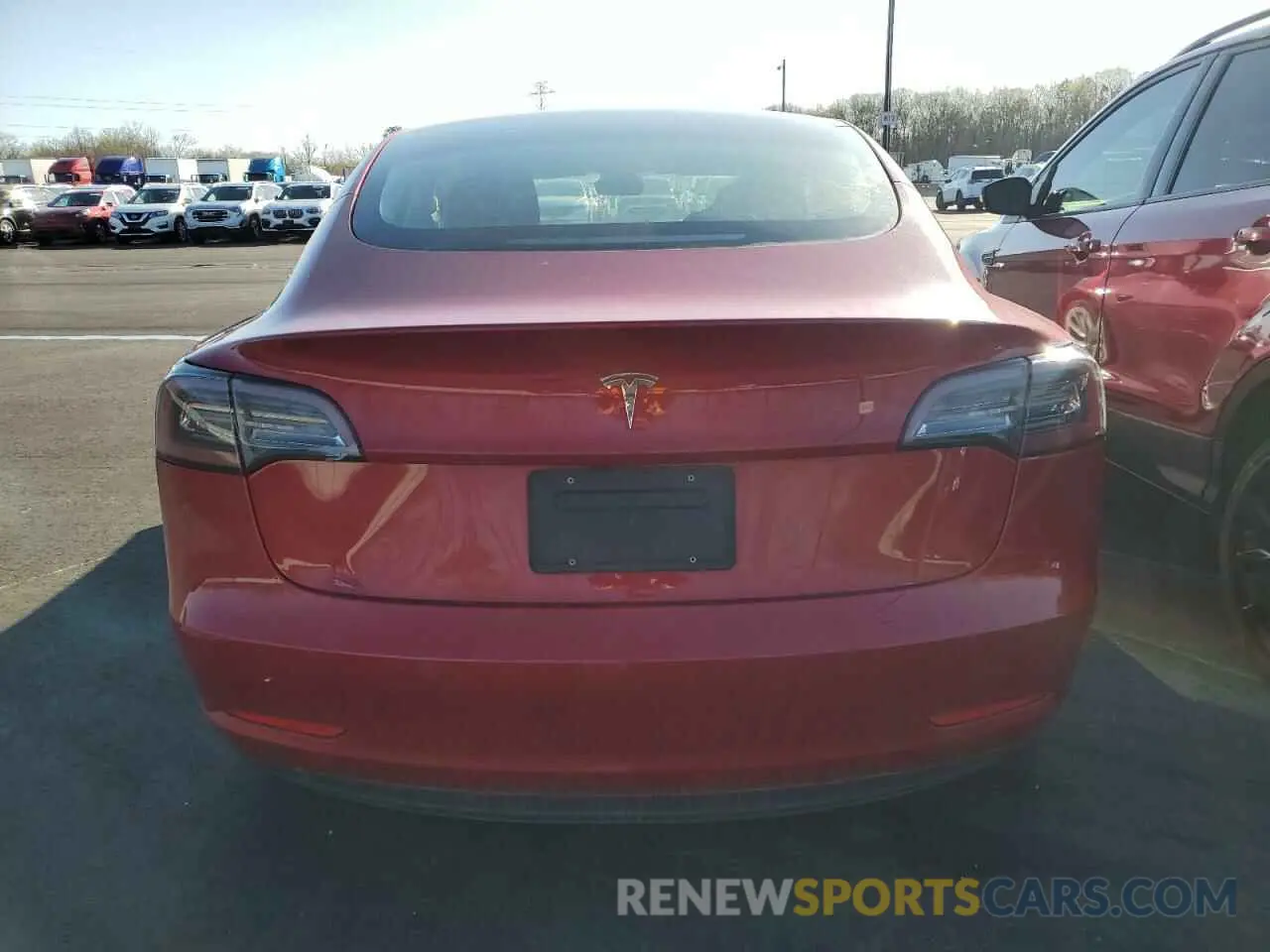 6 Photograph of a damaged car 5YJ3E1EA3NF288370 TESLA MODEL 3 2022