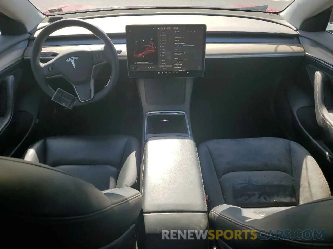 8 Photograph of a damaged car 5YJ3E1EA3NF288370 TESLA MODEL 3 2022