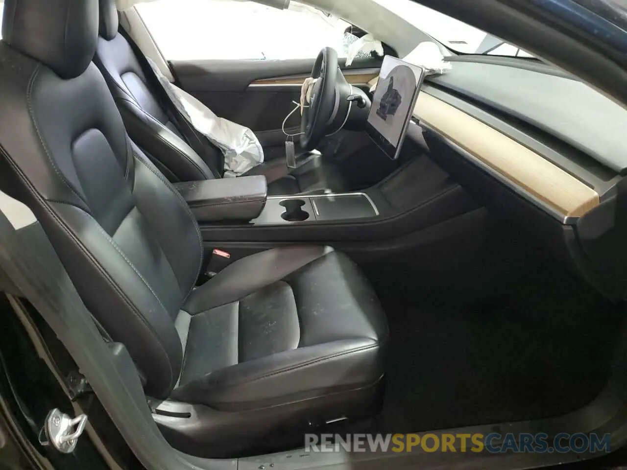 7 Photograph of a damaged car 5YJ3E1EA3NF291205 TESLA MODEL 3 2022