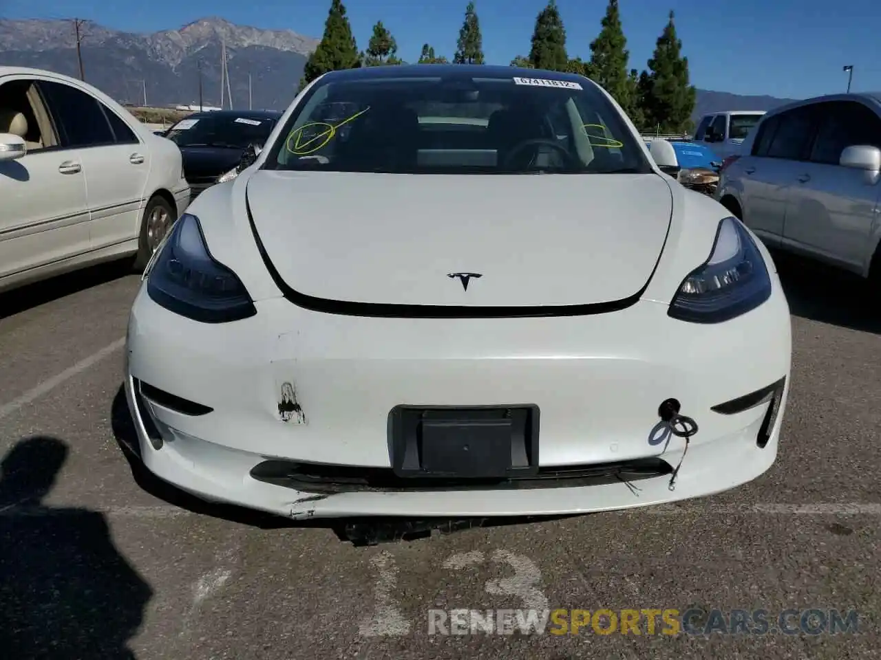 5 Photograph of a damaged car 5YJ3E1EA3NF296002 TESLA MODEL 3 2022